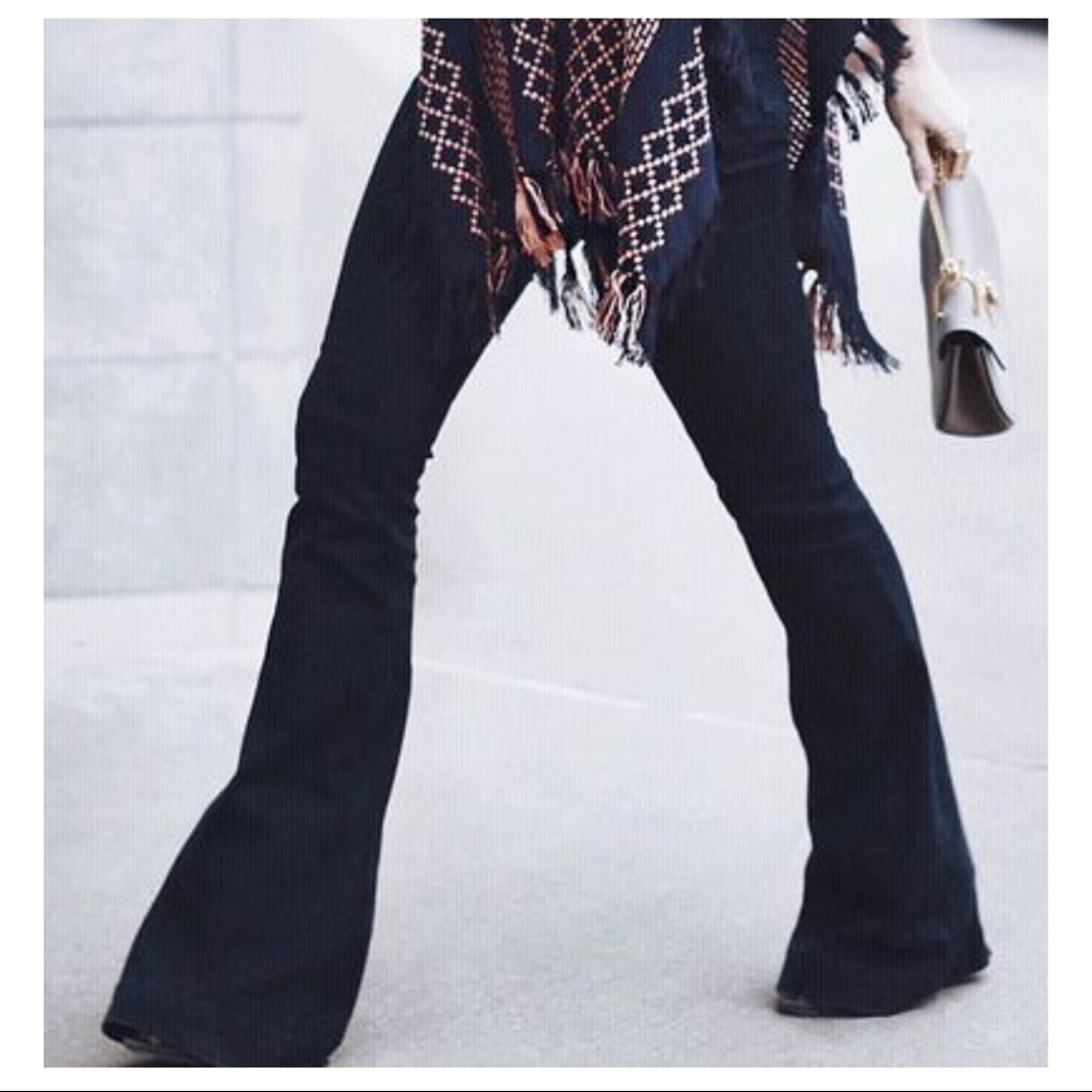 ✨RESTOCK ✨Black corduroy pull bell pants - Picture 7 of 7